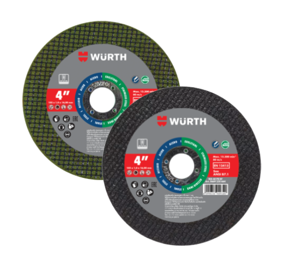 ใบตัดเหล็ก/ ใบตัดสแตนเลส ขนาด 105มม. (4 ใบตัดเหล็ก/ ใบตัดสแตนเลส ขนาด 105มม. (4