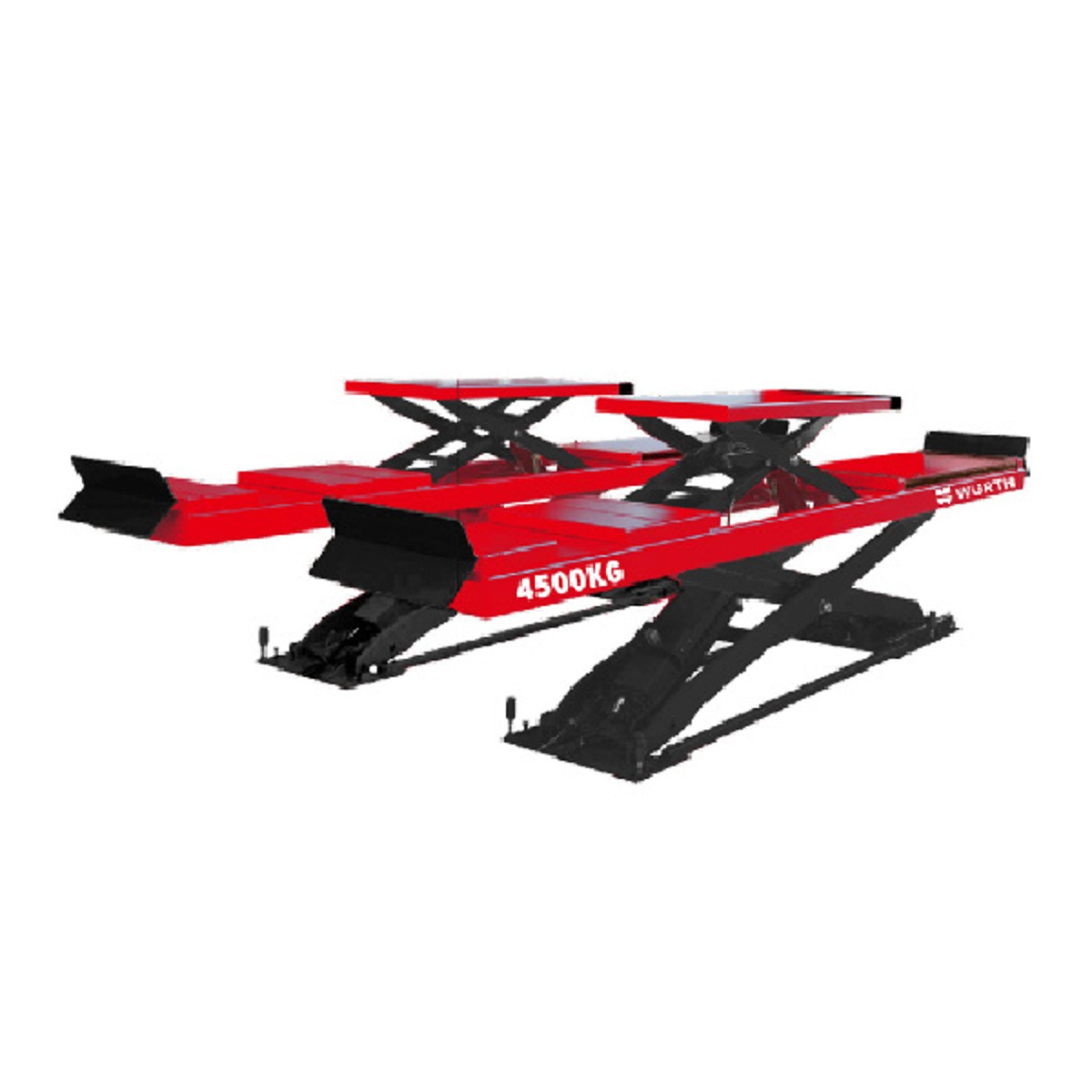 ลิฟต์เอ็กซ์ตั้งศูนย์ ไฮดรอลิกไฟฟ้า 4.5 ตัน